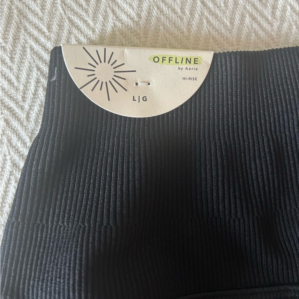 Offline by Aerie Black Hi-Rise Leggings